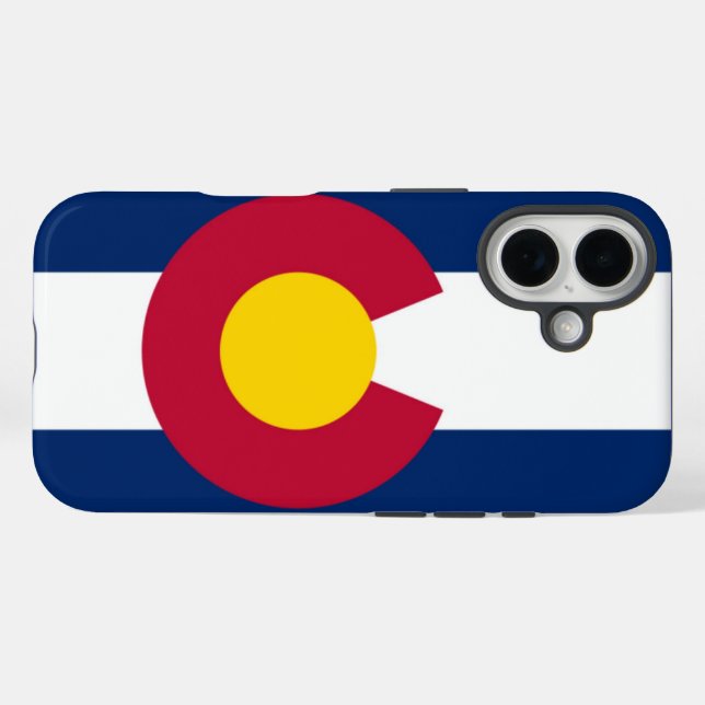 Colorado flag Case-Mate iPhone case (Back (Horizontal))