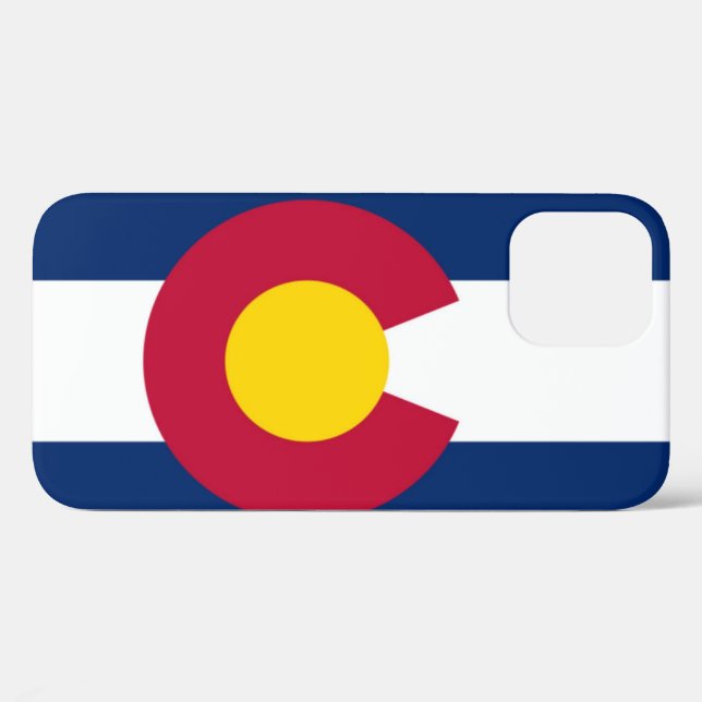 Colorado flag Case-Mate iPhone case (Back (Horizontal))
