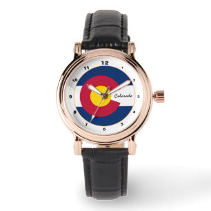 Colorado Flag & Colorado fashion USA /design Watch
