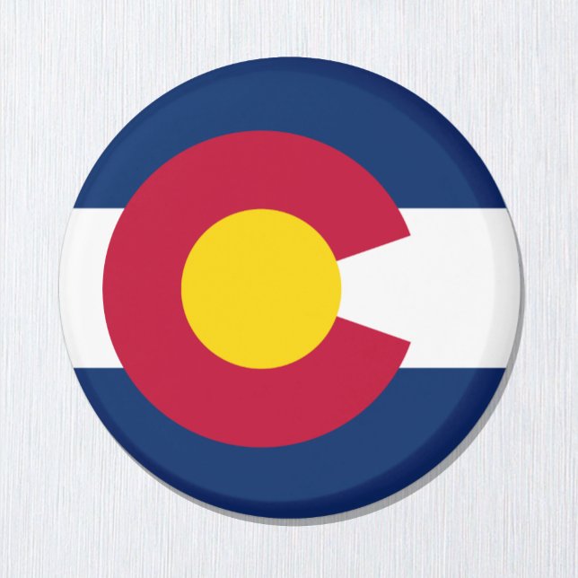 Colorado flag & Colorado, USA holiday/sports Magnet (Creator Uploaded)