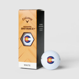 Colorado Flag Golf Balls
