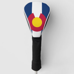 COLORADO FLAG GOLF HEAD COVER