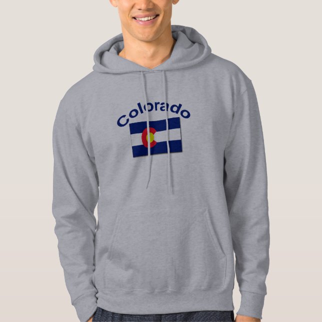 Colorado Flag Hoodie (Front)