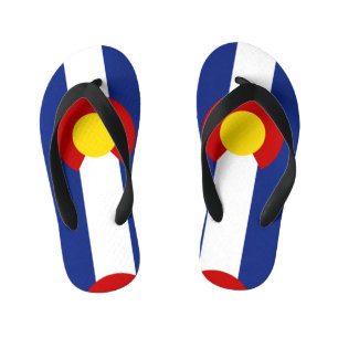 Colorado Flag Kid's Jandals
