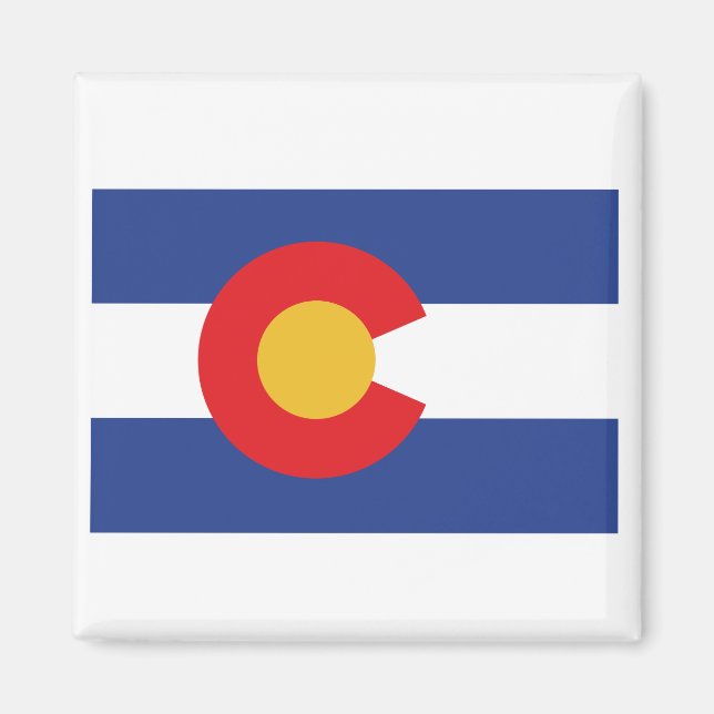 COLORADO-FLAG MAGNET (Front)