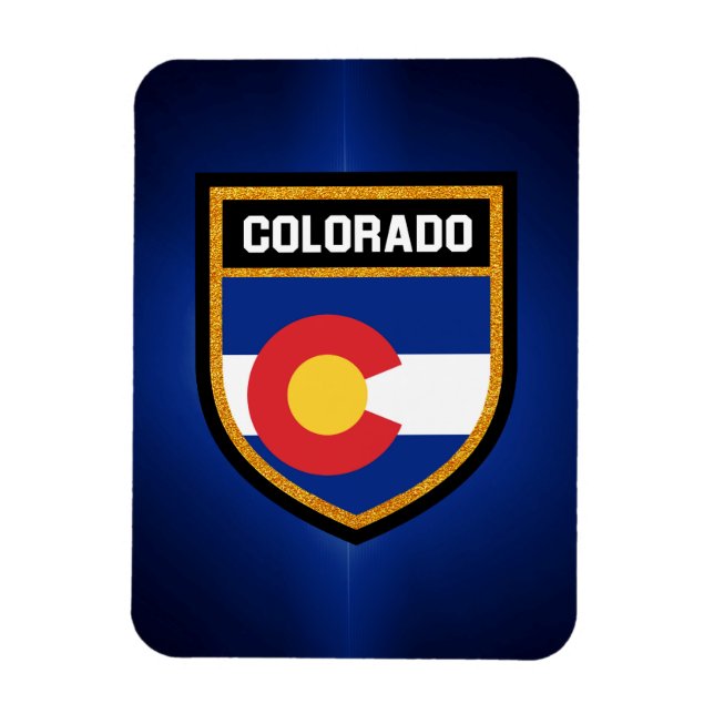 Colorado Flag Magnet (Vertical)