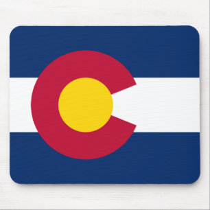 Colorado Flag Mouse Pad