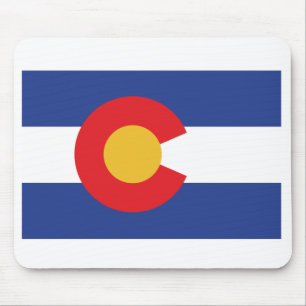 COLORADO-FLAG MOUSE PAD