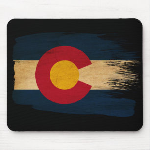 Colorado Flag Mouse Pad