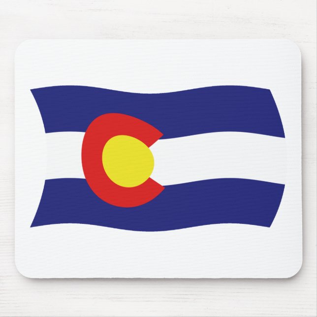 Colorado Flag Mousepad (Front)