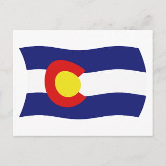 Colorado Flag Postcard