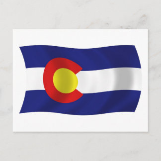 Colorado Flag Postcard