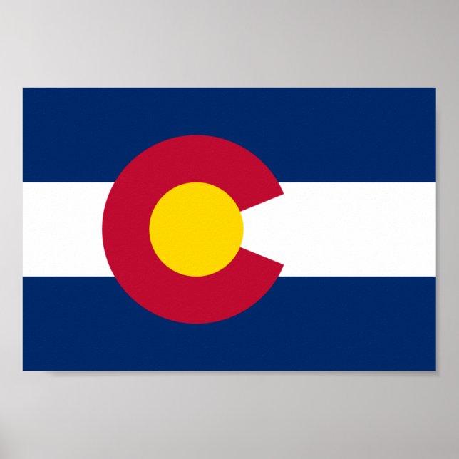 Colorado Flag Poster (Front)