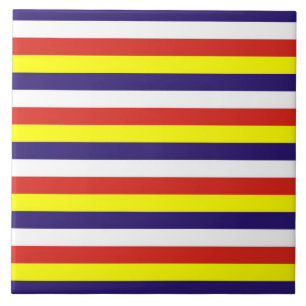 colorado flag stripes united states america USA pa Tile