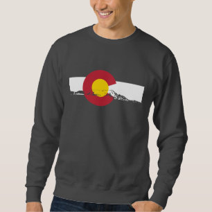 Colorado Flag T-Shirt - Rocky Mountains - Denver Sweatshirt