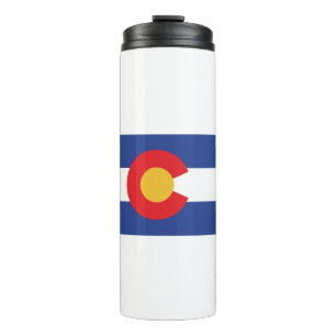 COLORADO-FLAG THERMAL TUMBLER