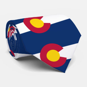 Colorado Flag Tie