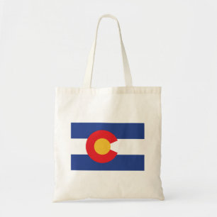 COLORADO-FLAG TOTE BAG