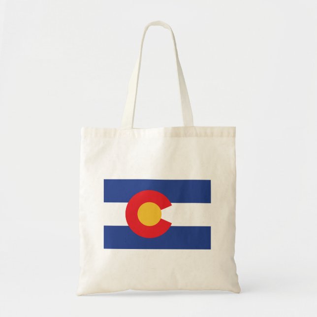 COLORADO-FLAG TOTE BAG (Front)