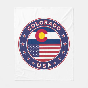 Colorado Fleece Blanket