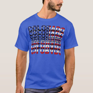 Colorado Flip Text effect T-Shirt