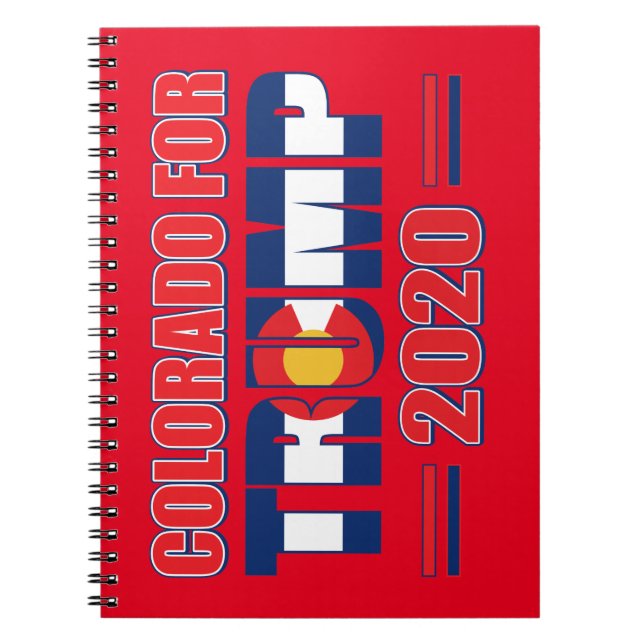 Colorado-for-TRUMP-2020 Notebook (Front)
