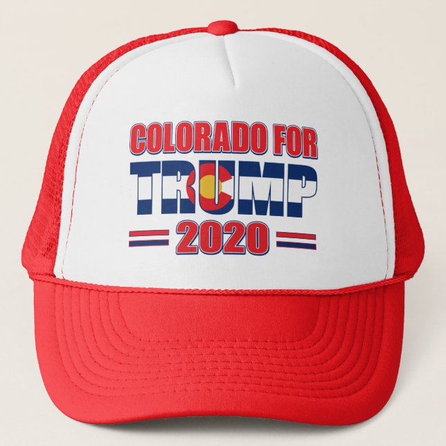 Colorado-for-TRUMP- Trucker Hat (Front)