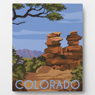 Colorado Garden of God Plaque