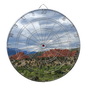 Colorado Garden of the Gods Red Rocks Dartboard