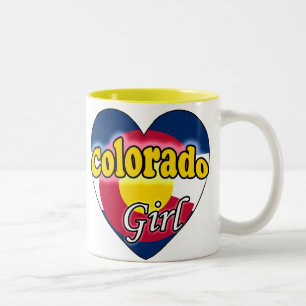 Colorado Girl Two-Tone Coffee Mug