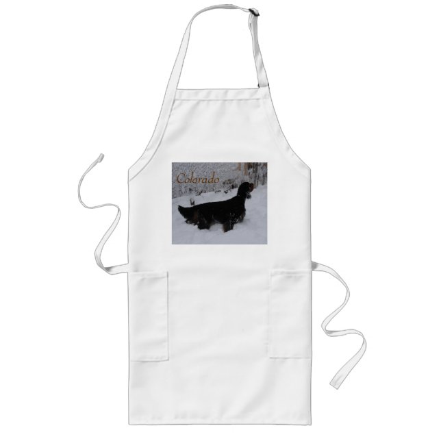 Colorado Gordon Setter Apron (Front)