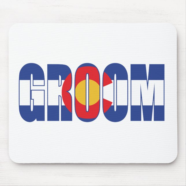 Colorado-Groom Mouse Pad (Front)