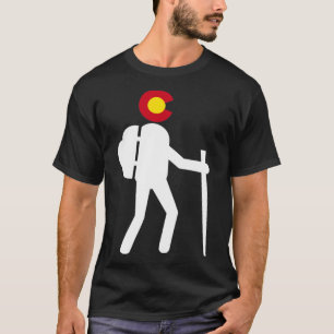 Colorado Hiker Hiking Outdoors Mountains T-Shirt