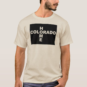 Colorado Home Away From State T-Shirt Tees