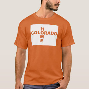 Colorado Home Away From State T-Shirt Tees
