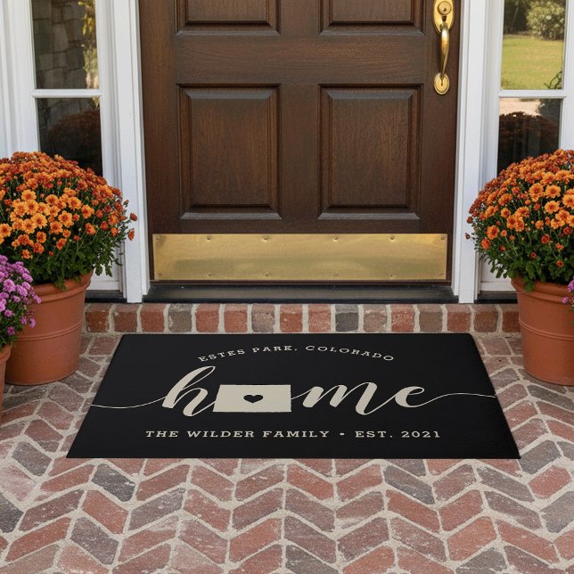 Colorado Home State Personalised Doormat (Creator Uploaded)
