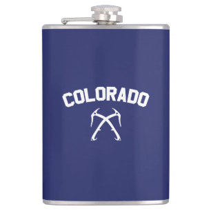 Colorado Ice Climbing Hip Flask