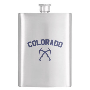 Colorado Ice Climbing Hip Flask
