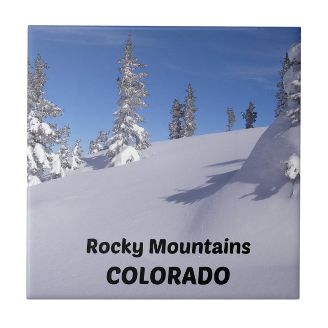 Colorado in Winter Tile (Front)