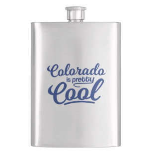 Colorado Is Pretty Cool Hip Flask