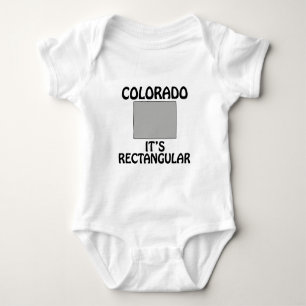 Colorado - It's Rectangular Baby Bodysuit