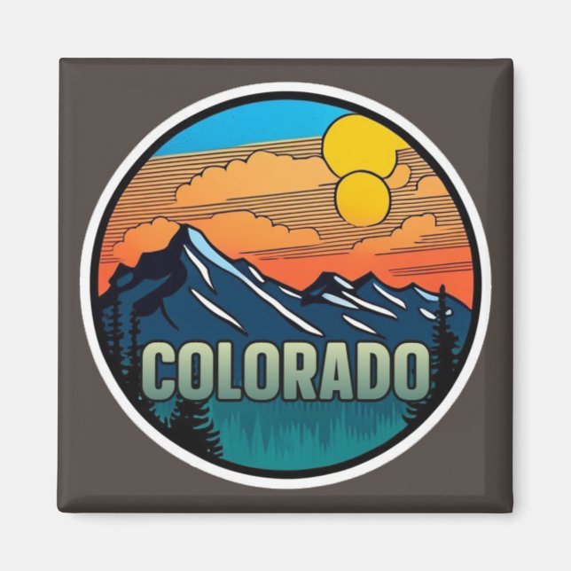 Colorado Kitchen Magnet (Front)