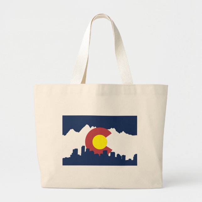 Colorado Large Tote Bag (Front)
