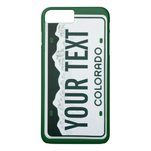 Colorado license plate cell phone case