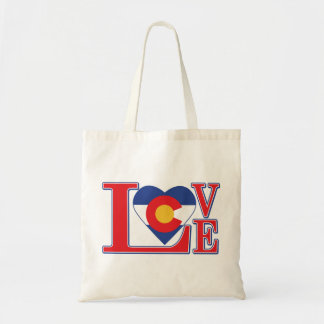 Colorado Love Heart Tote Bag