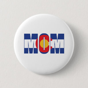 Colorado-MOM 6 Cm Round Badge