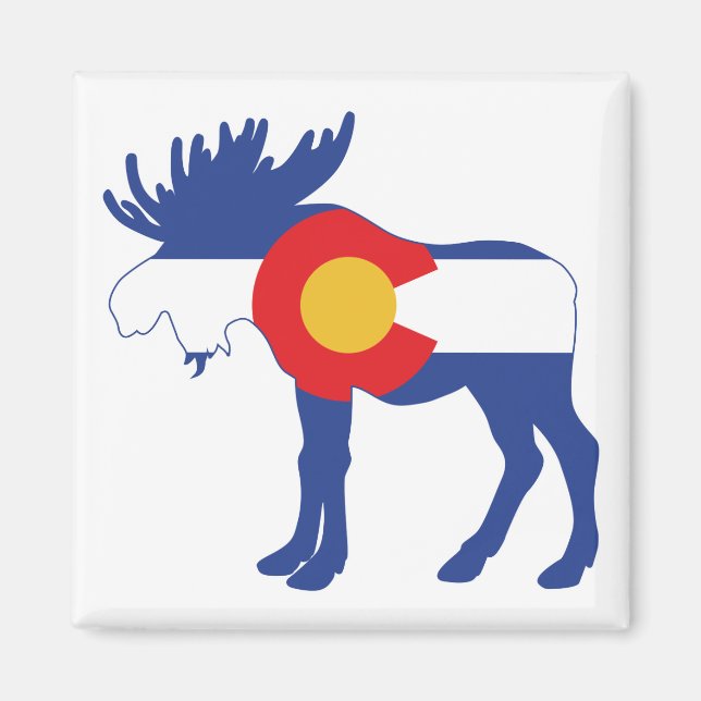 Colorado-Moose Magnet (Front)