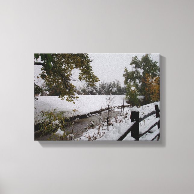 Colorado Morning Canvas Art (Front)