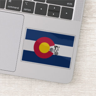 Colorado Mountain Bike Flag
