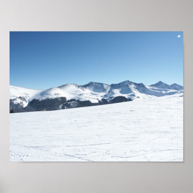 Colorado Mountain Range Poster (Front)
